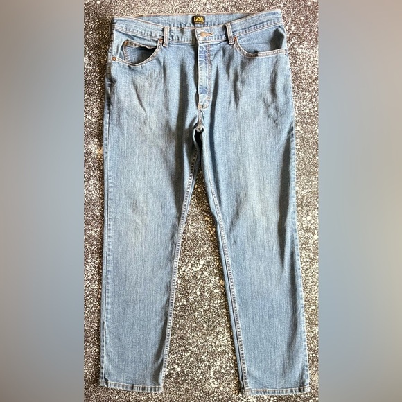 Vintage LEE Regular Fit Jeans 38x32 - Picture 1 of 6